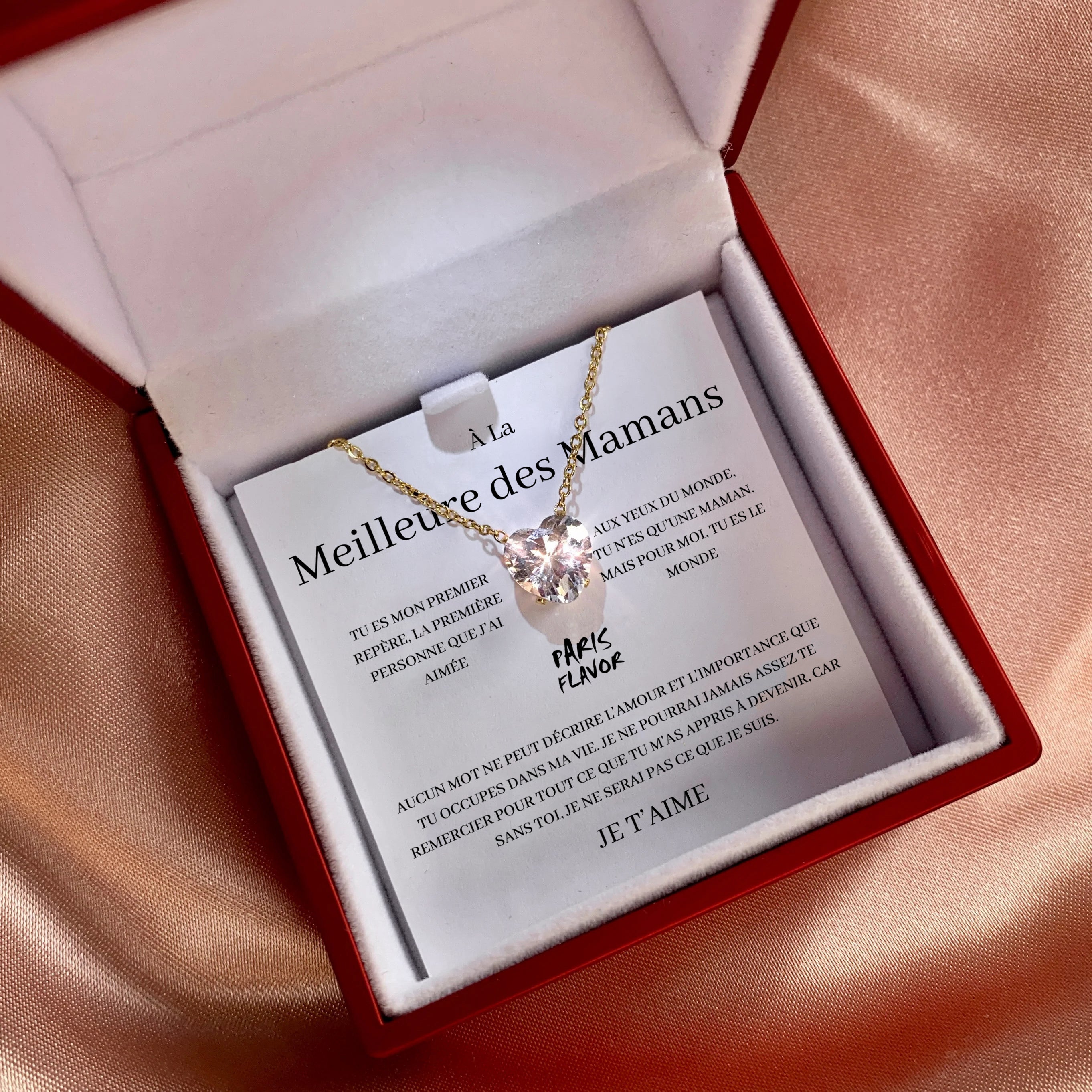 Coffret Collier "À la Meilleure des Mamans"