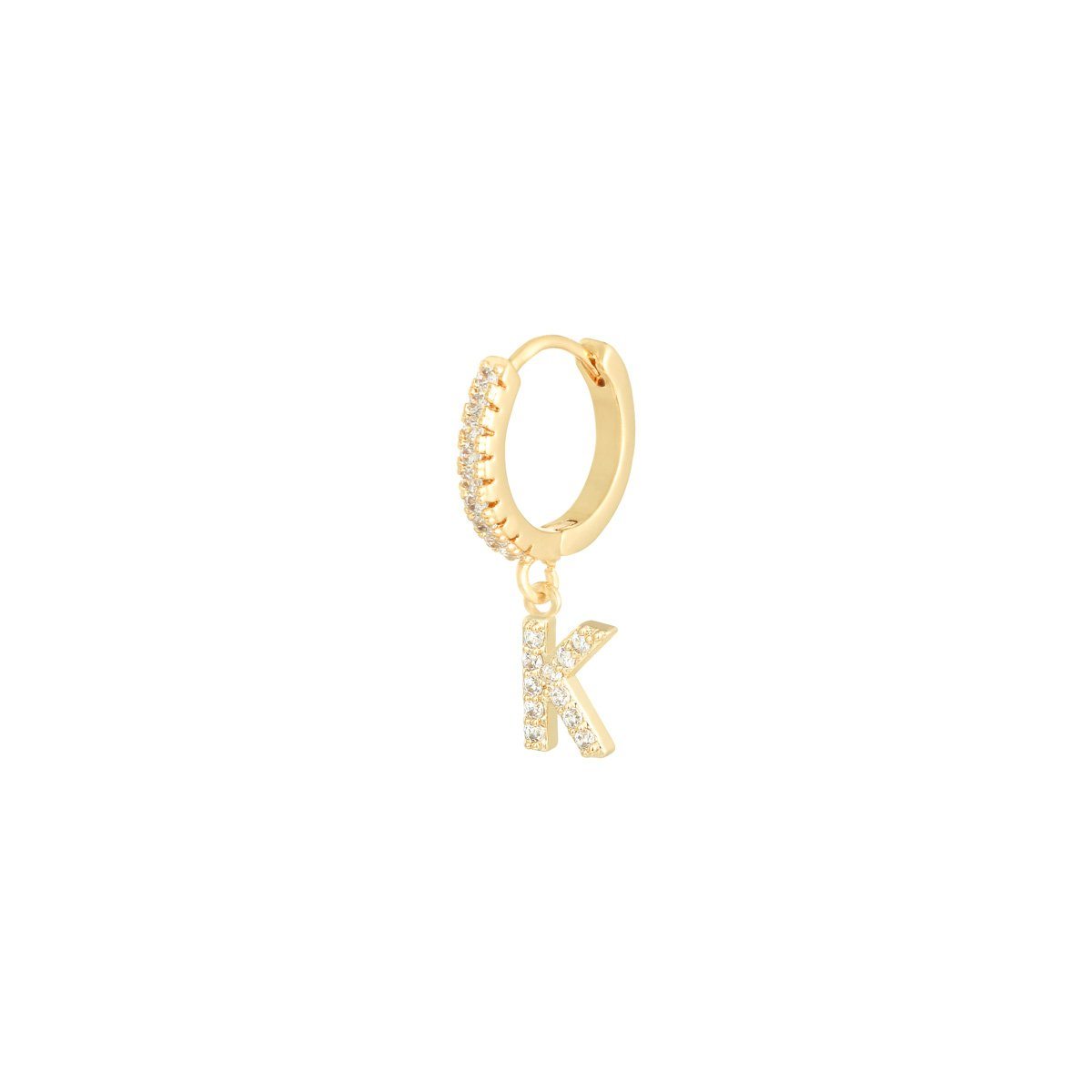 Boucle d'Oreille Initiale Paris Flavor K 