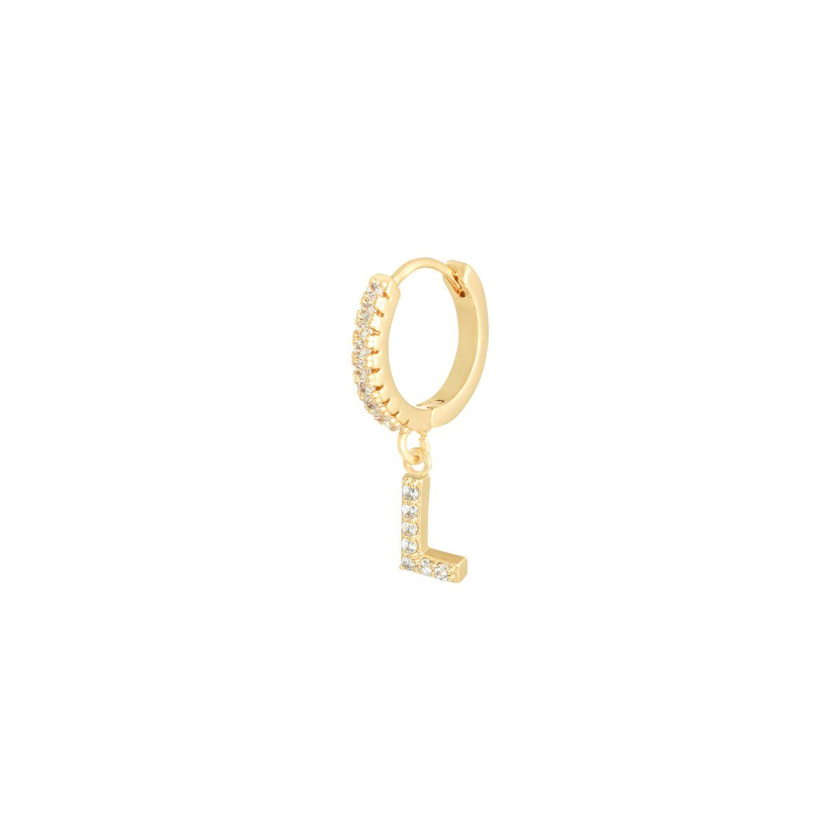 Boucle d'Oreille Initiale Paris Flavor L 